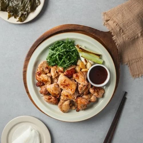 닭어깨살구이 간장 양념 500g 4팩 1박스