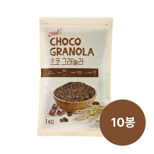 동서 초코 그래놀라 1kg x 10봉(1박스) (무료배송)