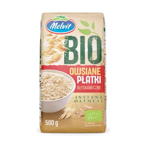 멜빗 유기농 퀵 오트밀 500g