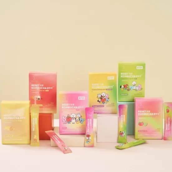리셋 콤부차(비건 유산균) 5g*10포(1박스) 골라담기