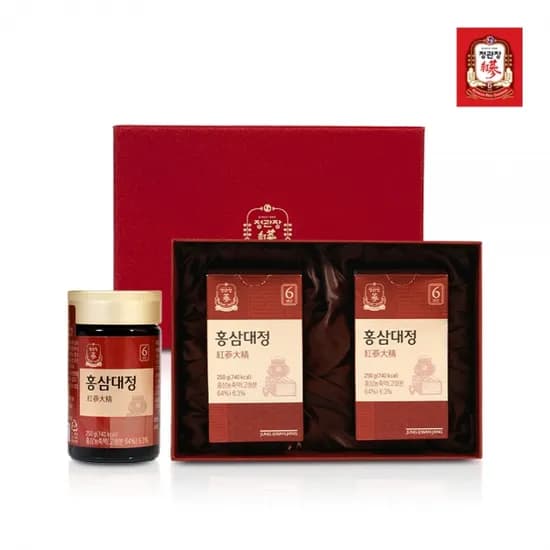 정관장 홍삼대정 250g*2병+케이스 (쇼핑백포함)