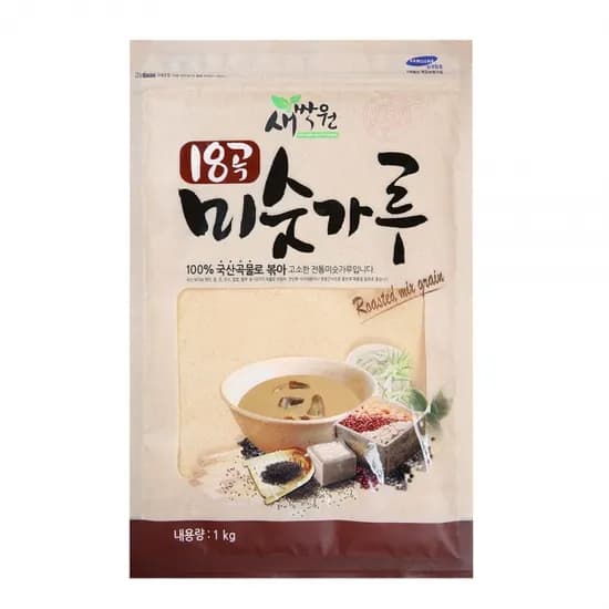 국내산 100% 프리미엄 18곡 미숫가루 1kg (무료배송)