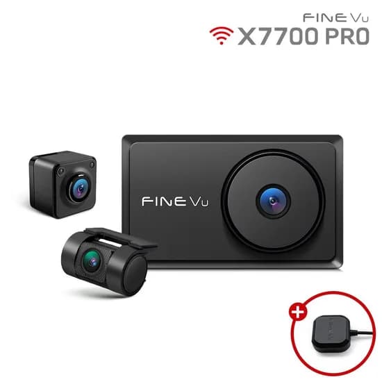 파인뷰 X7700 PRO GPS 와이파이 블루투스 동글 QHD 차량용 블랙박스 (159,850원/무료)