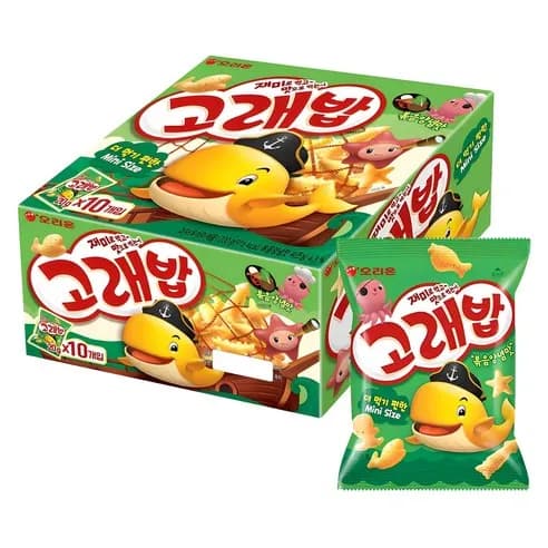 고래밥 볶음양념맛 20g 10개