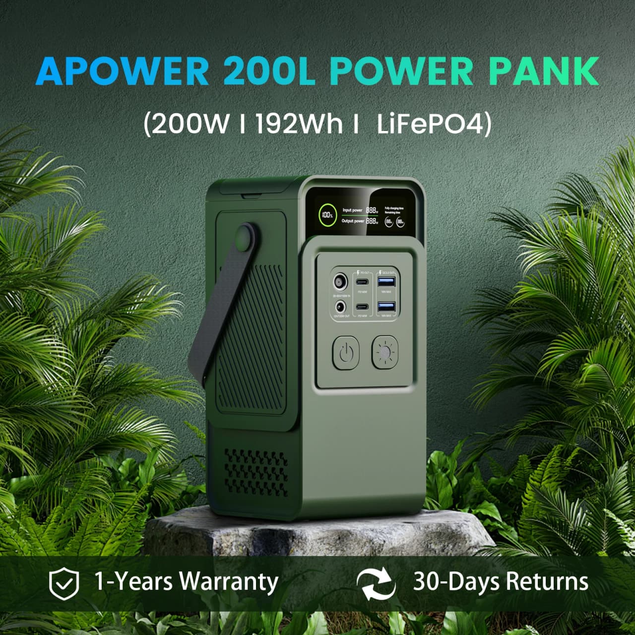 CTOLITY AP200L 인산철 보조배터리