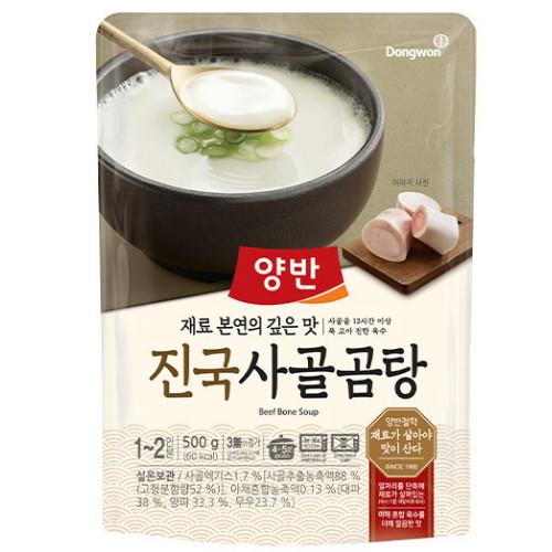 동원F&amp;B 양반 진국 사골곰탕 500g (20개) 상품:18140원 , 배송비:무료