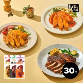 육식토끼 일반/소스 닭가슴살 100g 15+15팩 12종 골라담기(교차가능) ( 13,900원 / 무료 배송 )