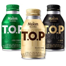 맥심 티오피 275mlx24캔 3종 골라담기 ( 23,790원  / 무료 배송 )