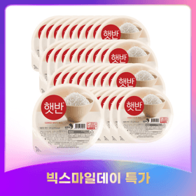 지마켓)햇반 백미 210g 36개