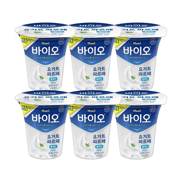 매일 바이오 요거트 파르페 플레인 220ml 6개 (11,940원/무료 배송)