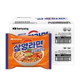 지마켓) 삼양 삼양라면 5입 x 8개 (40개) 26520원/3만이상무배