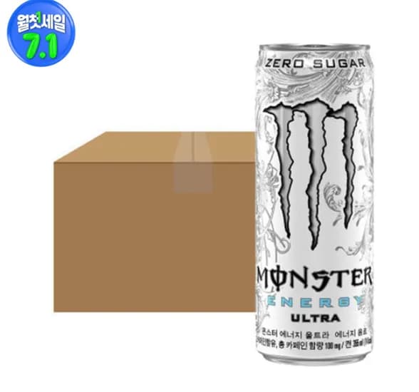 몬스터 에너지 울트라 355ml x 24캔 (32490원/무료)