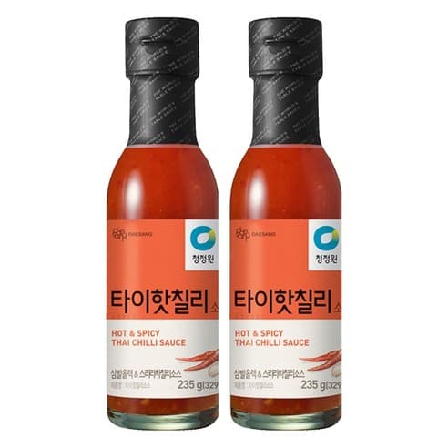 청정원 타이 핫 칠리소스 235g 2개 (2,310원/무배)