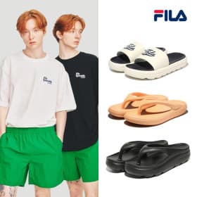 휠라 퐁 쏭 IP 경량 쪼리 슬리퍼 (13,900원/무료)