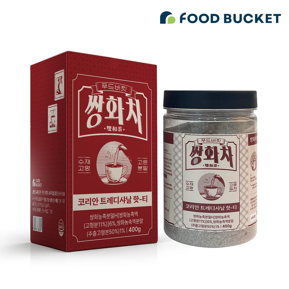 푸드버킷 수제고명 쌍화차 400gx1박스 (14500/무료)