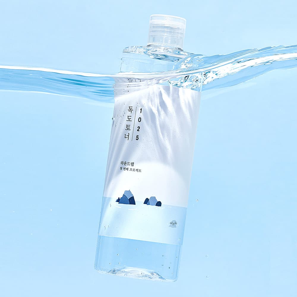 라운드랩 1025 독도 토너 대용량 500ml (+늘어나는 스킨패드 40매입) (23000/무료)
