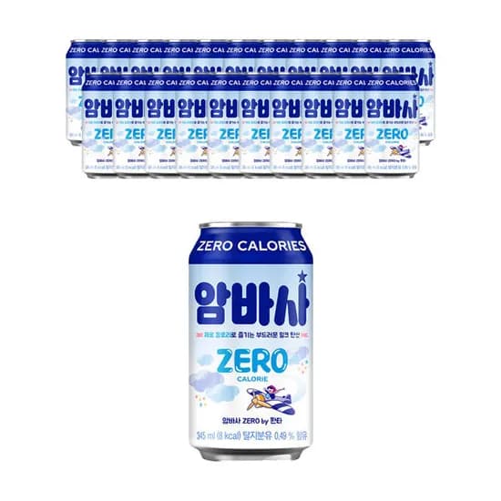 암바사 제로 345ml 24개