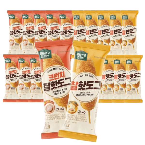 올반 크런치핫도그 10봉 찰핫도그 10봉