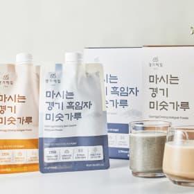 경기떡집 미숫가루 오곡 7팩 흑임자 7팩