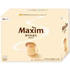 동서 맥심 화이트골드 커피믹스 400T 53450원