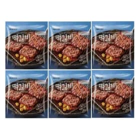 피코크 떡갈비 450g x 6팩