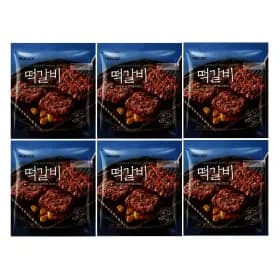 피코크 떡갈비 450g x 6팩