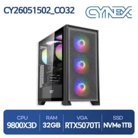 9800X3D RTX5070Ti 32G 1TB 완본