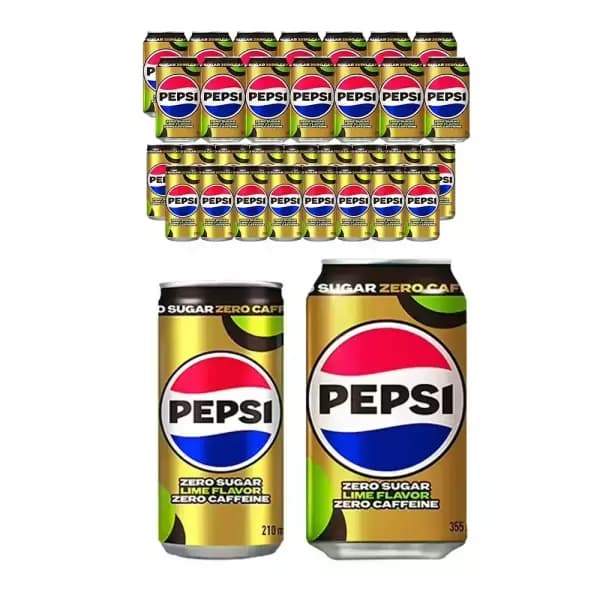 펩시 제로슈거 라임향 제로카페인 올인원팩 (210ml 18개, 355ml 15개) 외 다양