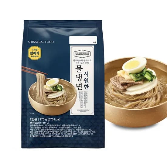 신세계푸드 호텔컬렉션 물냉면 970g 외 3봉