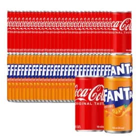 코카콜라 오리지널·환타오렌지 190ml x 60캔 (19,890원) (무료)