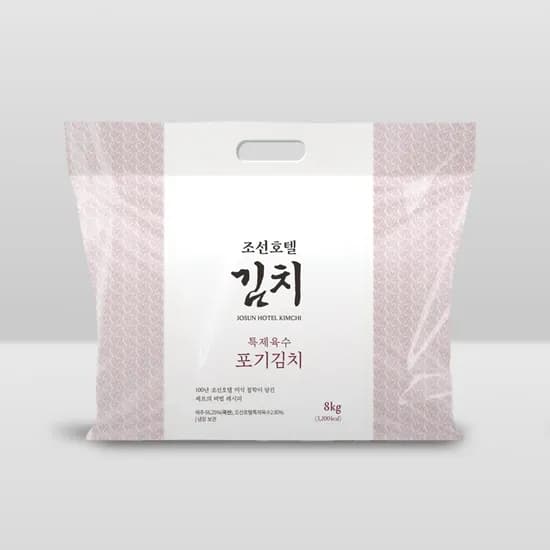 조선호텔 특제육수 포기김치 8kg