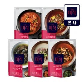 더미식 국물요리 350g X 5개 골라담기 (13,800원) (무료)