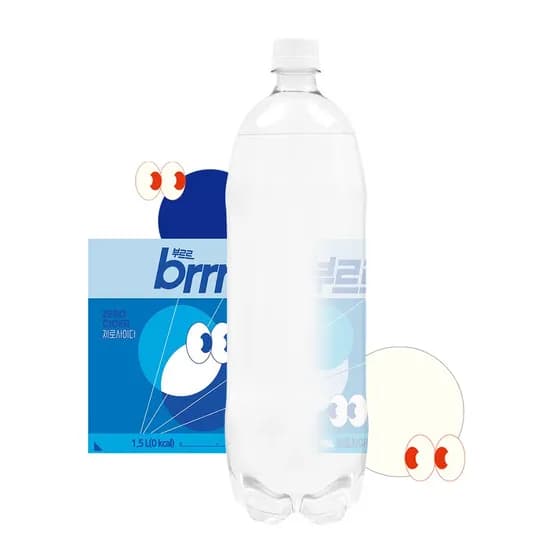 부르르 제로사이다 오리지널 1.5L X 12개 (네이버멤버십) (11,660원/무료 배송)