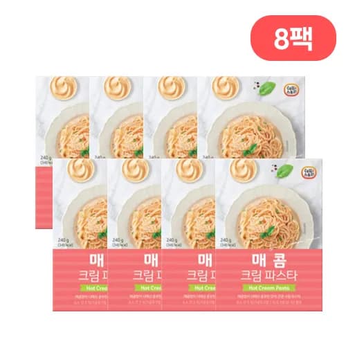 쉐프스토리 매콤크림파스타 240g 8팩
