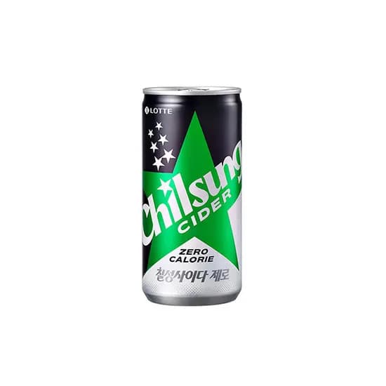 칠성사이다 제로 210ml X 60캔 (23,200원/무료 배송)