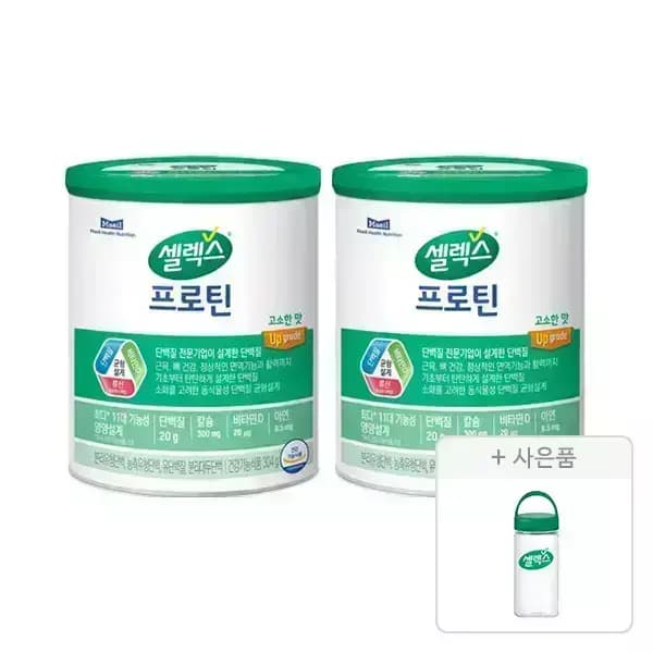 프로틴 고소한 맛 캔 304g, 2개 + 증정(코어프로틴 프로 텀블러, 1개) (33900원,무료배송)