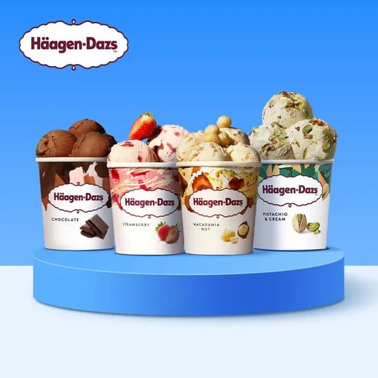하겐다즈 파인트 아이스크림 2+2 외 다양, 총 4개