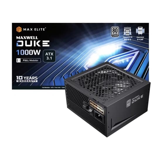 맥스엘리트 MAXWELL DUKE 1000W 80PLUS플래티넘 풀모듈러 ATX3.1 등 다수