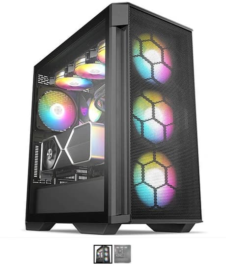 BRAVOTEC GUARDIAN 3100M V2 타이탄 글래스 케이스(블랙)