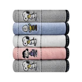 스누피 프렌즈 세면타월 140g 5매