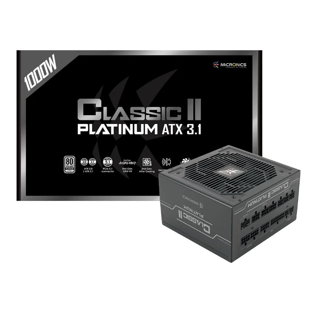 마이크로닉스 Classic II 1000W 80PLUS 플래티넘 ATX3.1