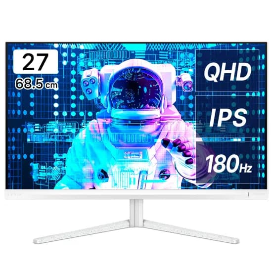 27인치 QHD 180Hz 게이밍 모니터 화이트