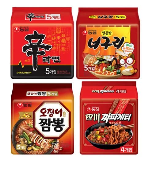 신라면+너구리+사천짜파게티+오짬 외 다양