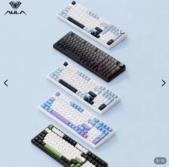 독거미 AULA F99 pro 기계식 게이밍 키보드 8000mah(무배)