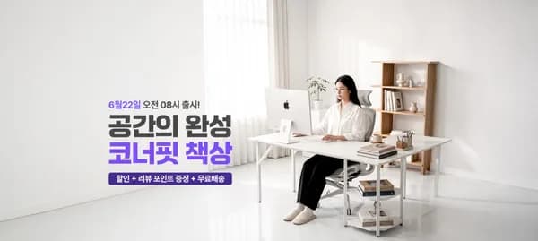 에이픽스 신상 코너핏데스크 178,000원