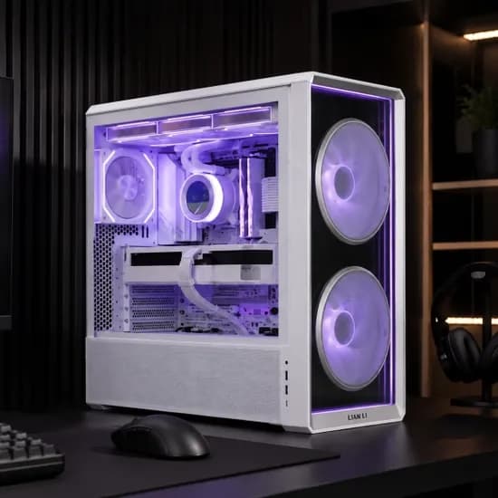 서린컴퓨터 리안리 LANCOOL 217 INF 화이트 반본체PC
