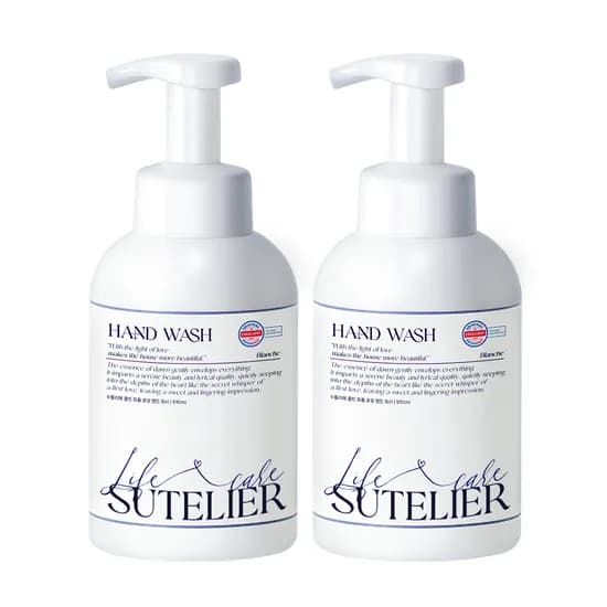 수뜰리에 퍼퓸 포밍 핸드 워시 510ml 2개 3500원