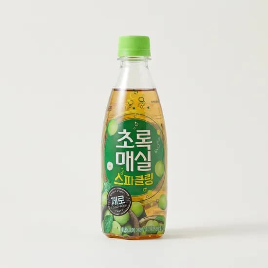 토스) 초록매실 스파클링 제로 350ml, 40개, 10,400원