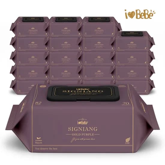 시그니앙 골드퍼플 82평량 물티슈 70매 20팩 17,910원