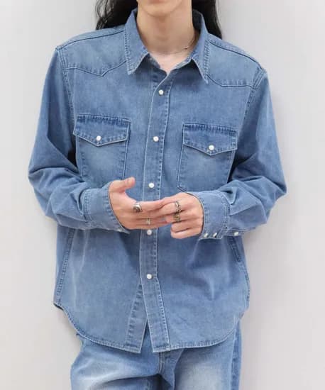 플랙 웨스턴 데님셔츠 외 1종